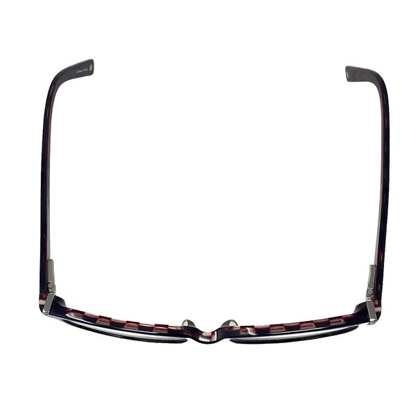 BULOVA Woman's Brown Eyeglasses Frames With Gray Case 51 16 140 Needs Lens - Picture 3 of 16